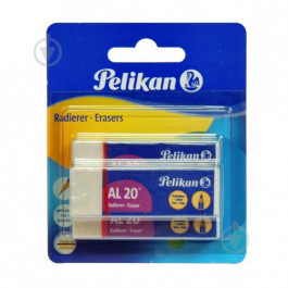   Pelikan Ластик для карандашей AL20 белый 3 шт./уп. 620112 Pelikan