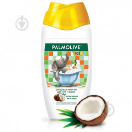 PALMOLIVE Детский гель для душа и купания  для детей для тела и волос с кокосом 250 мл (8718951382831)