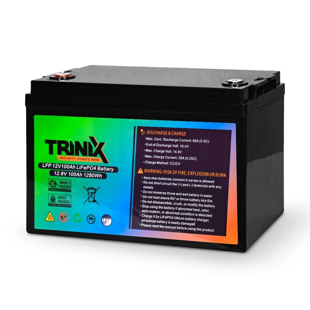Trinix LFP 12V100Ah LiFePo4 - зображення 1