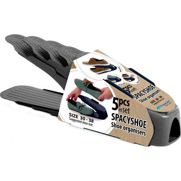 Prosperplast Набір підставок для взуття PRP SPACYSHOE 30-38 5 шт Антрацит (5905197234533) - зображення 1