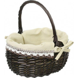 Tony Bridge Basket Кошик плетений з текстилем 29х22х17 / 33 см EBE18-10-2