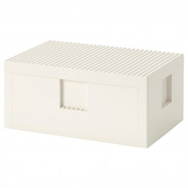 IKEA BYGGLEK Коробка LEGO® с крышкой 26x18x12 см (503.721.87)