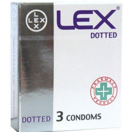 Lex Презервативи  Dotted 3 шт. - зображення 1