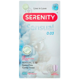 Serenity Sensual 0,03 Super Trin 10 шт.