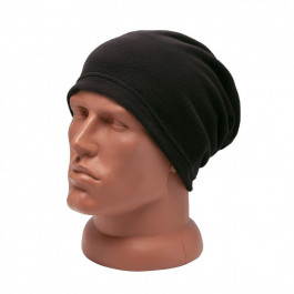 IVN Шапка-трансформер  маска, шапка, шарф-баф флисовая Черная (IV-H7063)