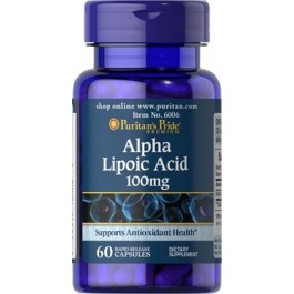   Puritan's Pride Alpha Lipoic Acid 100 мг 60 капс