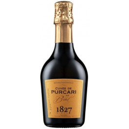 Purcari Ігристе вино  Cuvee de  Brut Blanc 12.5% 0.375 л (DDSAU8P068)