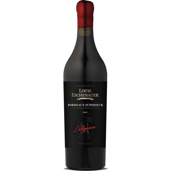 Louis Eschenauer Вино  Bordeaux Superieur L'Elegance червоне сухе 0.75л (VTS1312400) - зображення 1