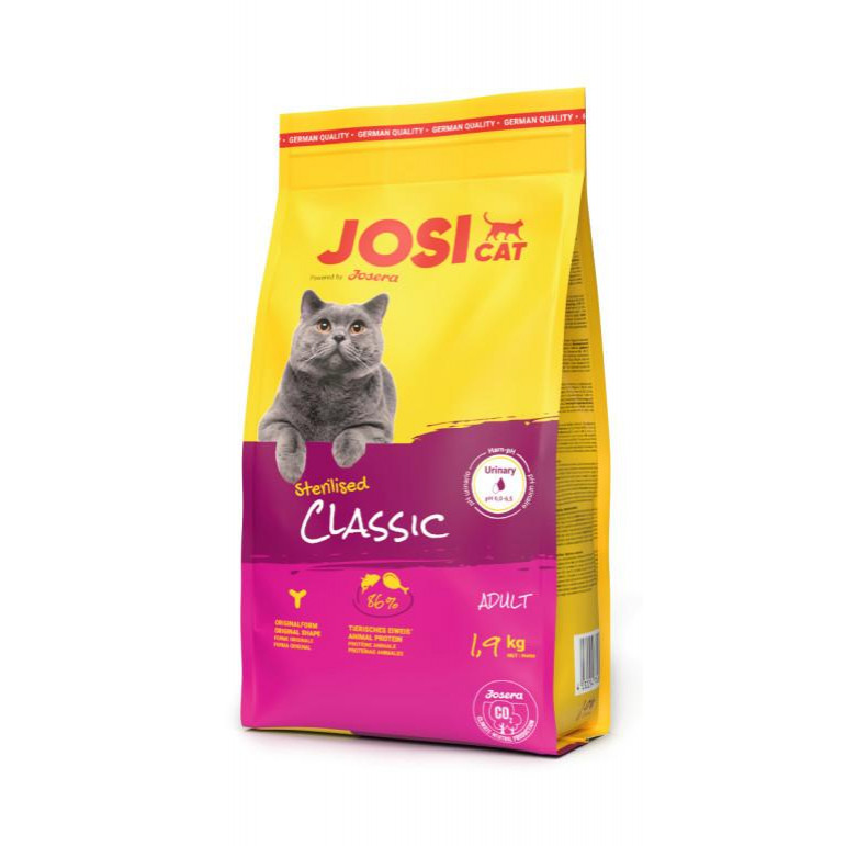 Josera JosiCat Sterilised Classic 1.9 кг (50013188) - зображення 1