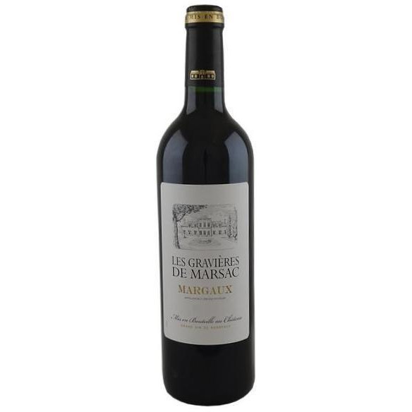 Les Grands Chais de France Вино Chateau Les Gravieres de Marsac Margaux червоне сухе 0.75л (VTS1313650) - зображення 1