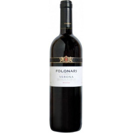 Folonari Вино  Provincia di Verona Rosso IGT червоне сухе 0.75л (VTS2527300)