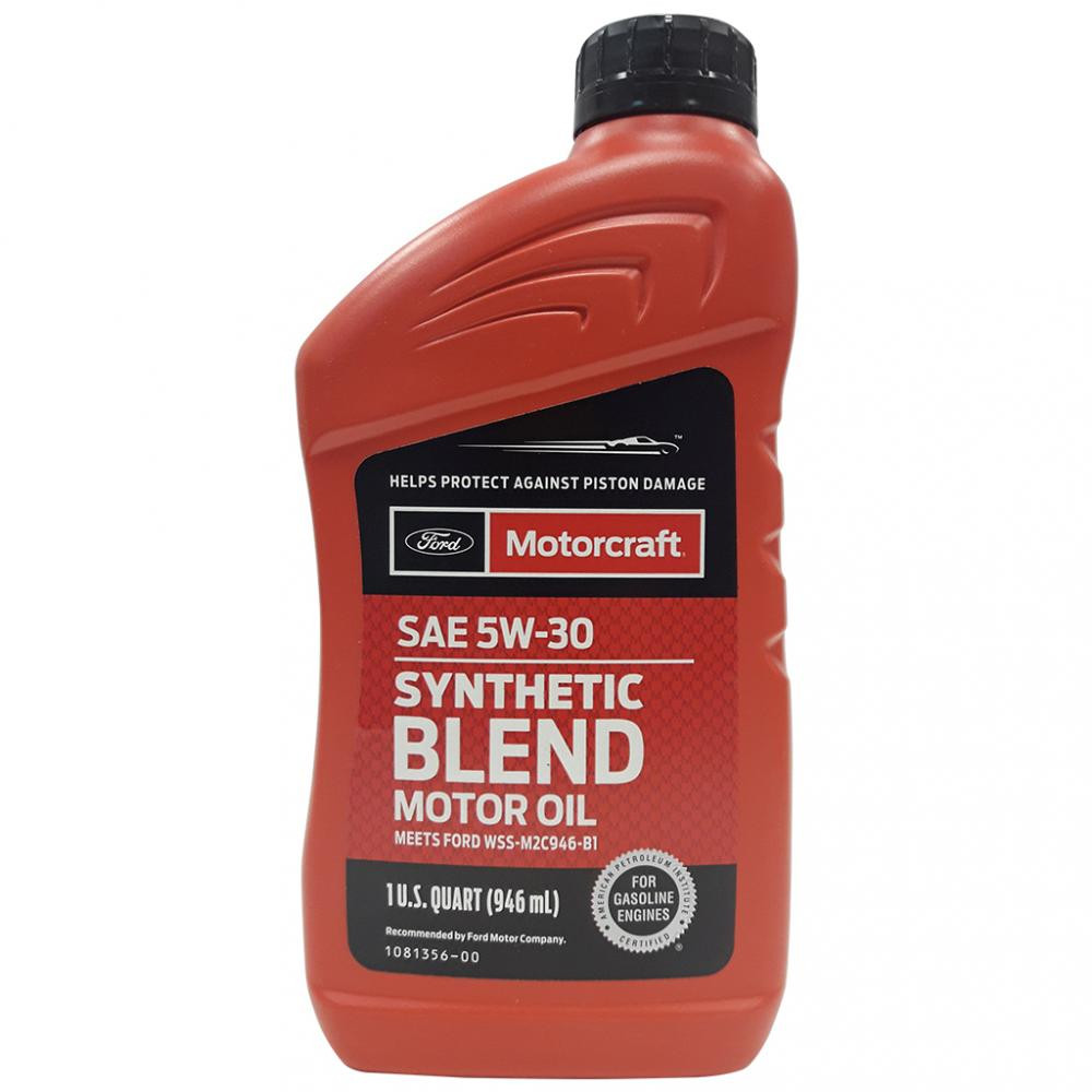 Ford Motorcraft Synthetic Blend Motor Oil 5W-30 0.946л (XO5W30Q1SP) - зображення 1