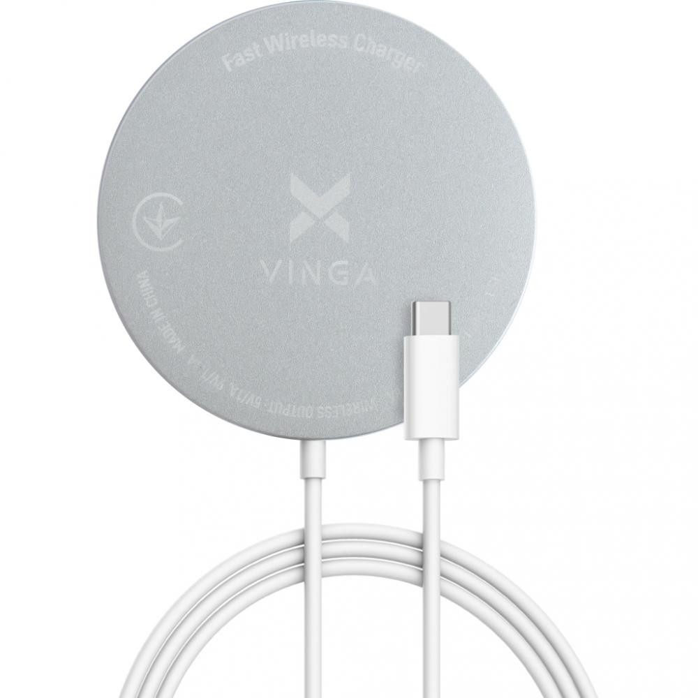 Vinga Magnetic Wireless Charger 10W (VCHAMS) - зображення 1
