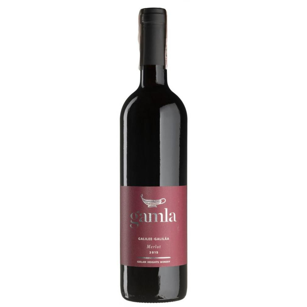 Golan Heights Winery Вино  Merlot Gamla , червоне, сухе, 0,75 л (7290014466609) - зображення 1