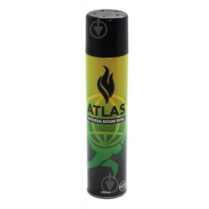  Картридж газовий Atlas 300мл для запальничок - зображення 1