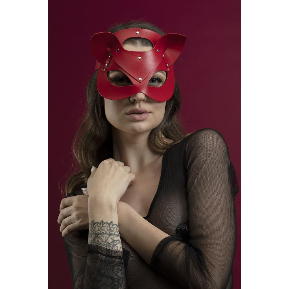 Feral Feelings Catwoman Mask, красная (SO3407) - зображення 1
