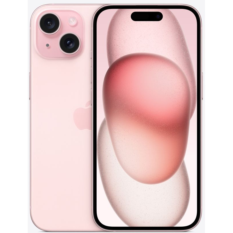 Apple iPhone 15 128GB eSIM Pink (MTLW3) - зображення 1