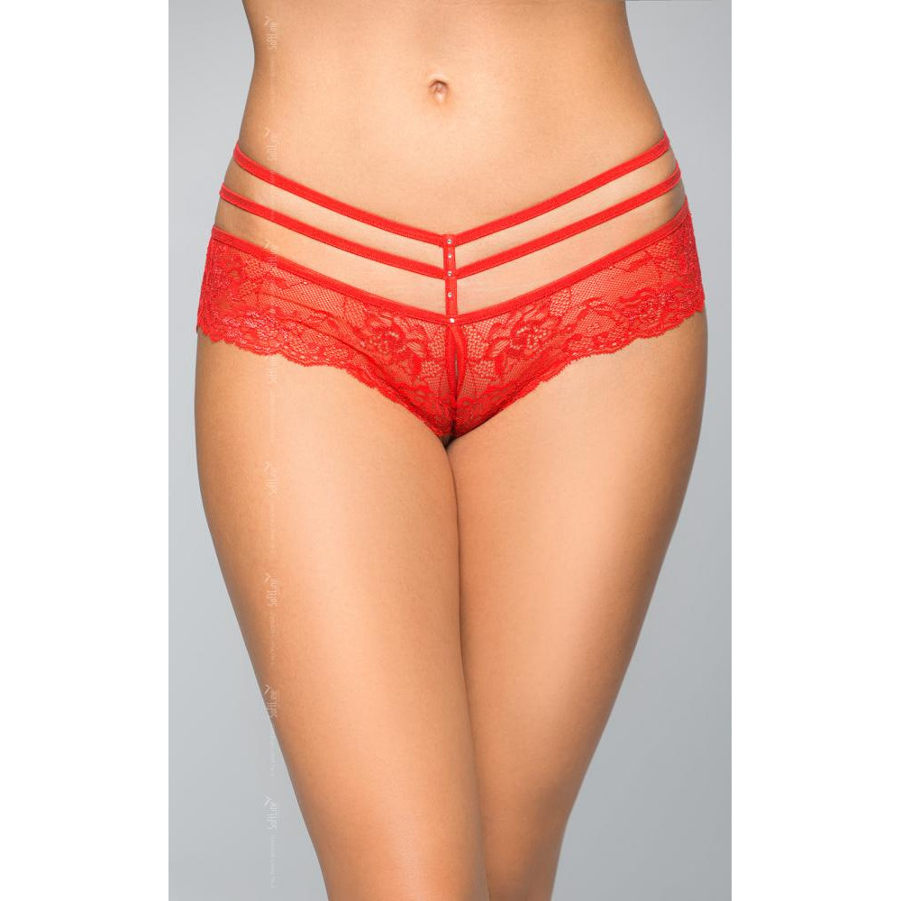 SoftLine Женские трусики SoftLine Thongs 2476 Красные S/M (5591247636-07) - зображення 1