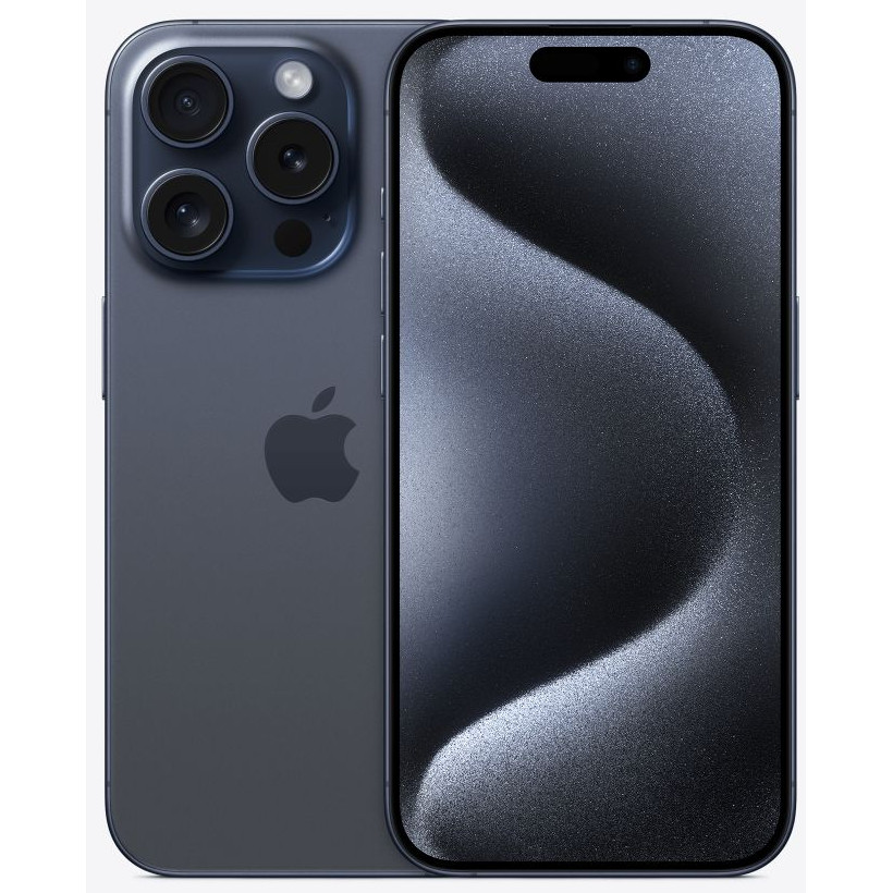 Apple iPhone 15 Pro 1TB Dual SIM Blue Titanium (MTQL3) - зображення 1