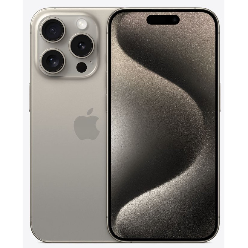 Apple iPhone 15 Pro 1TB Dual SIM Natural Titanium (MTQK3) - зображення 1