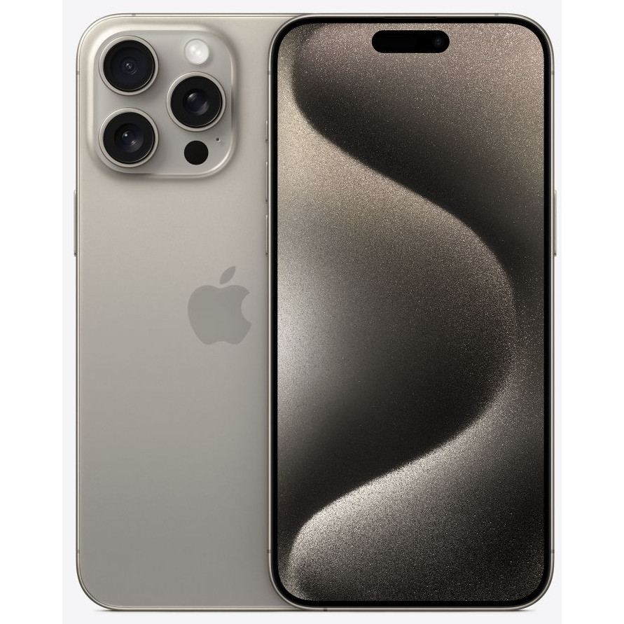 Apple iPhone 15 Pro Max 512GB Dual SIM Natural Titanium (MU2V3) - зображення 1