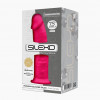 Silexd Henry Pink Premium Silicone Dildo Model 2 розовый 22 см (SO3368) - зображення 3
