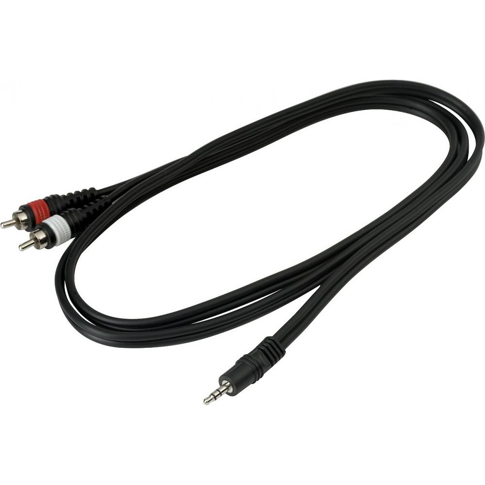 RockCable Кабель  Jack 3,5 M стерео - 2xRCA M (RCL20902D4) 1,5м - зображення 1