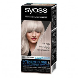 Syoss 12-59 Стойкая краска для волос Холодный платиновый блонд 115 ml (9000101210521)
