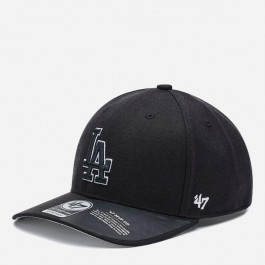 47 Brand Кепка  Mvp  Dp Los Angeles Dodgers B-Clzoe12Wbp-Bkb One Size Черный/Светло-серый (193234937041)