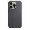 Apple iPhone 15 Pro FineWoven Case with MagSafe - Black (MT4H3) - зображення 1
