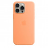 Apple iPhone 15 Pro Max Silicone Case with MagSafe - Orange Sorbet (MT1W3) - зображення 1