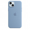 Apple iPhone 15 Plus Silicone Case with MagSafe - Winter Blue (MT19) - зображення 1