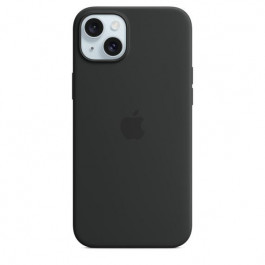 Apple iPhone 15 Plus Silicone Case with MagSafe - Black (MT103)