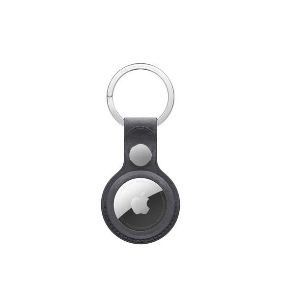 Apple AirTag FineWoven Key Ring - Black (MT2H3) - зображення 1