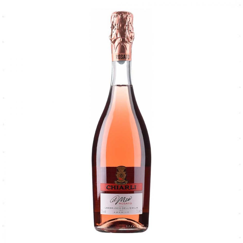 Chiarli Вино игристе  Lambrusco Rosato розове солодке 0,75л 7,5% (8003325532036) - зображення 1