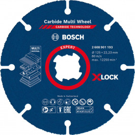 Bosch X-LOCK Carbide 125 22,23 мм 2608901195