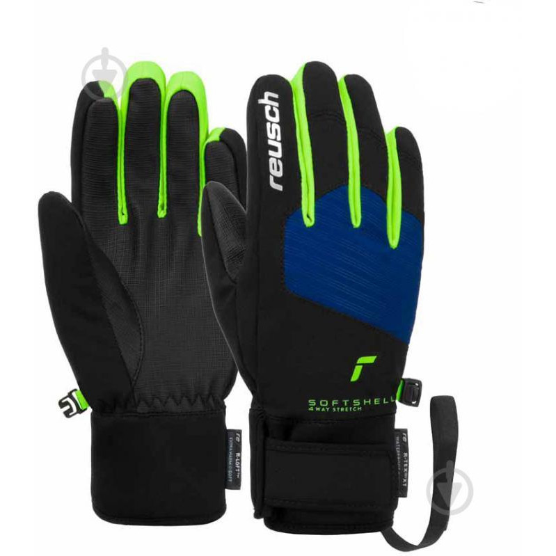 Reusch Рукавички  SIMON R-TEX® XT JUNIOR 6261210-7450 р. 6 зелений - зображення 1