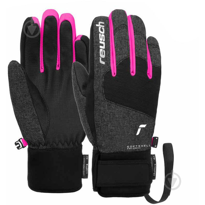 Reusch Рукавички  SIMON R-TEX® XT JUNIOR 6261210-7012 р. 6,5 рожевий - зображення 1