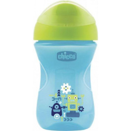 Chicco Поильник непроливной Easy Cup, 266 мл, 12m+, голубой (06961.20.01)