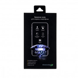 Grand-X Защитное стекло Ceramic для iPhone 12 Pro Max Black (CAIP12PMB)