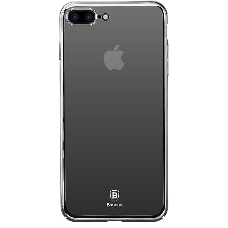 Baseus Glass Case for iPhone 7 Mirror Black WIAPIPH7-GZ01 - зображення 1