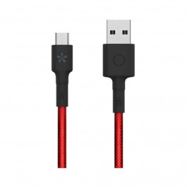 ZMI AL603 Micro USB Barieded Cable 1m Red