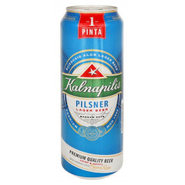 Kalnapilis Упаковка пива  Pilsner світле фільтроване 4.6% 0.568 л x 24 шт (4770477228110)