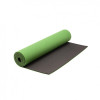 IVN Килимок для йоги та фітнесу TPE 1830x610x6мм / зелений/чорний (IV-4413GB) - зображення 1