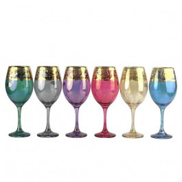 Art Decor Набор бокалов для вина 160мл Art 065 COLOR