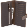 Grande Pelle Темно-коричневий стильний гаманець ручної роботи  (13014) - зображення 2
