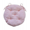 Прованс Подушка для стула круглая Bella Розовый витраж 40см (013570) - зображення 1