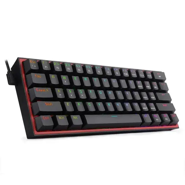 Redragon Fizz K617 RGB Mini Black (K617RGB-B, 84539) - зображення 1