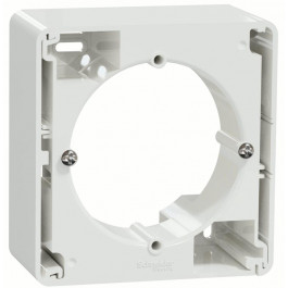 Schneider Electric Коробка для накладного монтажу 1-пост  Sedna Design SDD111901 Білий