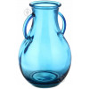 San Miguel Ваза скляна  Cantaro 32 см блакитна вода (8435456448717) - зображення 1